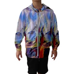 Abstract Tunnel Hooded Wind Breaker (kids) by NouveauDesign