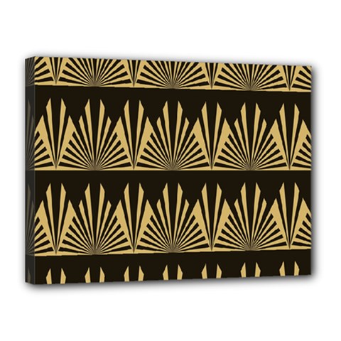 Art Deco Canvas 16  X 12  by NouveauDesign