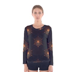 Winter Pattern 11 Women s Long Sleeve Tee