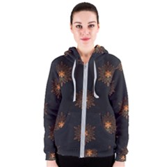 Winter Pattern 11 Women s Zipper Hoodie