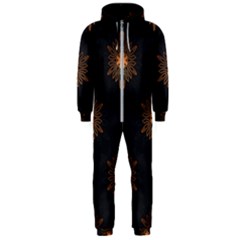 Winter Pattern 11 Hooded Jumpsuit (Men) 