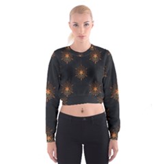 Winter Pattern 11 Cropped Sweatshirt