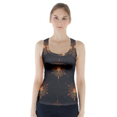 Winter Pattern 11 Racer Back Sports Top