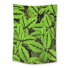 Nature Print Pattern Medium Tapestry by dflcprints