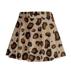 Leopard Print Mini Flare Skirt by TRENDYcouture