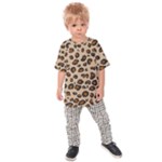 Leopard Print Kids Raglan Tee