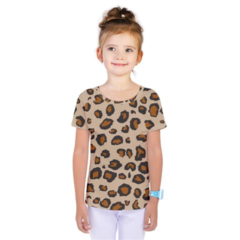 Leopard Print Kids  One Piece Tee by TRENDYcouture