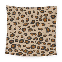 Leopard Print Square Tapestry (large) by TRENDYcouture