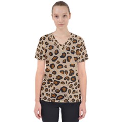 Leopard Print Scrub Top by TRENDYcouture