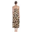 Leopard Print Button Up Chiffon Maxi Dress View2