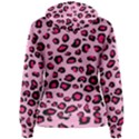 Pink Leopard Women s Pullover Hoodie View2