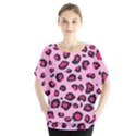 Pink Leopard Blouse View1