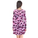 Pink Leopard Flare Dress View2