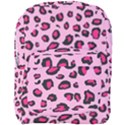 Pink Leopard Full Print Backpack View1