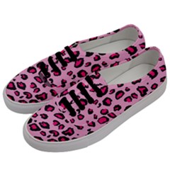 Pink Leopard Men s Classic Low Top Sneakers by TRENDYcouture