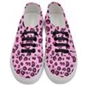 Pink Leopard Women s Classic Low Top Sneakers View1