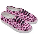Pink Leopard Women s Classic Low Top Sneakers View3