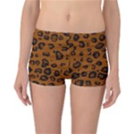 Dark Leopard Reversible Boyleg Bikini Bottoms