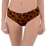 Dark Leopard Reversible Classic Bikini Bottoms