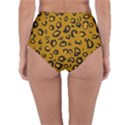 Golden Leopard Reversible High-Waist Bikini Bottoms View2
