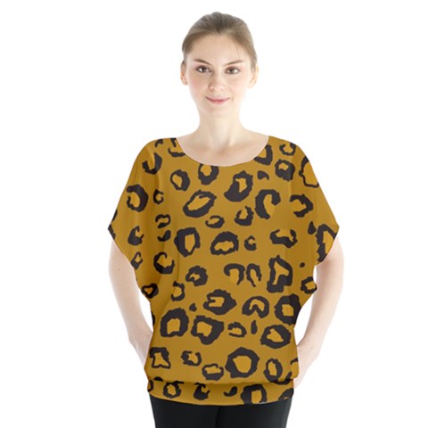 Golden Leopard Blouse by TRENDYcouture