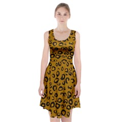 Golden Leopard Racerback Midi Dress by TRENDYcouture