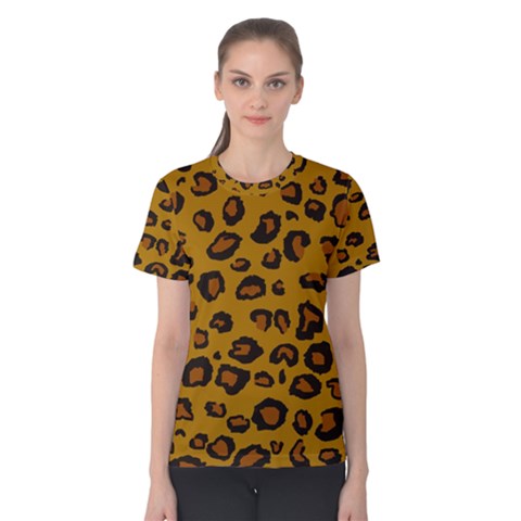 Classic Leopard Women s Cotton Tee by TRENDYcouture