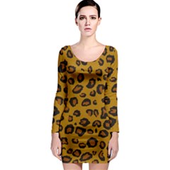 Classic Leopard Long Sleeve Bodycon Dress by TRENDYcouture