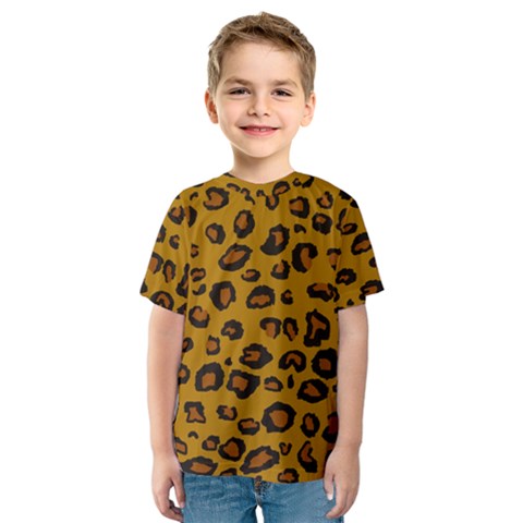 Classic Leopard Kids  Sport Mesh Tee by TRENDYcouture