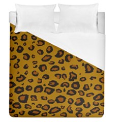 Classic Leopard Duvet Cover (queen Size) by TRENDYcouture