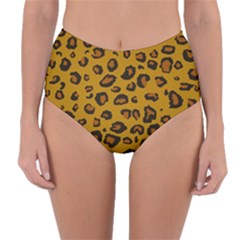 Classic Leopard Reversible High-waist Bikini Bottoms by TRENDYcouture