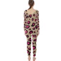 Pink Leopard 2 Long Sleeve Catsuit View2