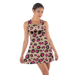 Pink Leopard 2 Cotton Racerback Dress by TRENDYcouture