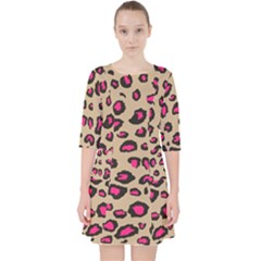 Pink Leopard 2 Pocket Dress by TRENDYcouture