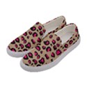 Pink Leopard 2 Women s Canvas Slip Ons View2