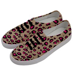Pink Leopard 2 Men s Classic Low Top Sneakers by TRENDYcouture