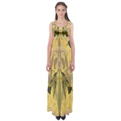 Art Nouveau Empire Waist Maxi Dress by NouveauDesign