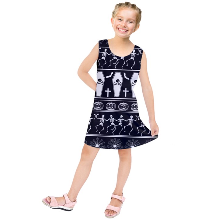 Halloween pattern Kids  Tunic Dress