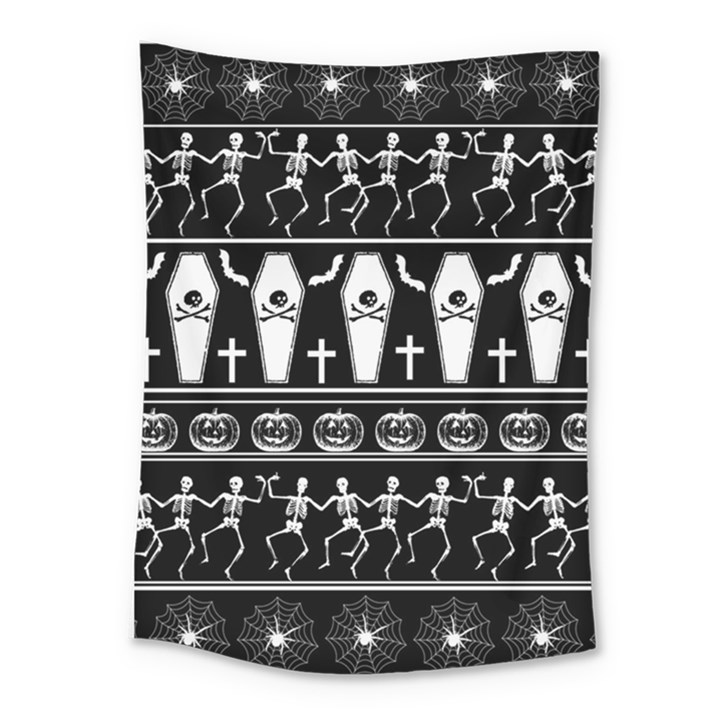 Halloween pattern Medium Tapestry