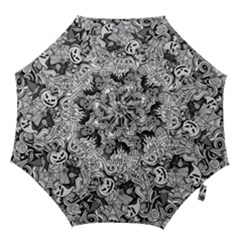 Halloween Pattern Hook Handle Umbrellas (medium) by ValentinaDesign