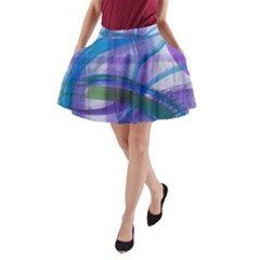 Construct A-line Pocket Skirt