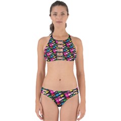 Pattern Colorfulcassettes Icreate Perfectly Cut Out Bikini Set by iCreate