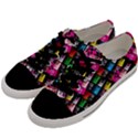 Pattern Colorfulcassettes Icreate Men s Low Top Canvas Sneakers View2