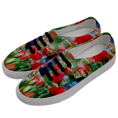 Colorful Flowers Men s Classic Low Top Sneakers by Mariart