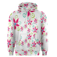 Flower Beauty Sexy Rainbow Sunflower Pink Green Blue Men s Pullover Hoodie