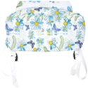 Flower Blue Butterfly Leaf Green Full Print Backpack View4