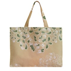 Flower Frame Green Sexy Zipper Mini Tote Bag by Mariart