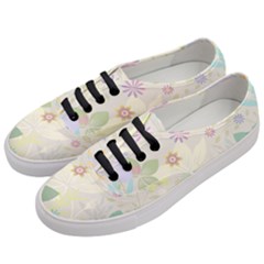 Flower Rainbow Star Floral Sexy Purple Green Yellow White Rose Women s Classic Low Top Sneakers by Mariart