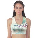 Flower Rose Purple Sunflower Lotus Sports Bra View1