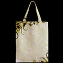 Flower Star Floral Green Camuflage Leaf Frame Zipper Classic Tote Bag View2